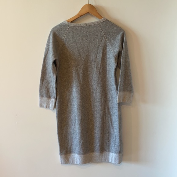 J Crew Cotton Sweatshirt Dress in Vintage Terry - Picture 6 of 6